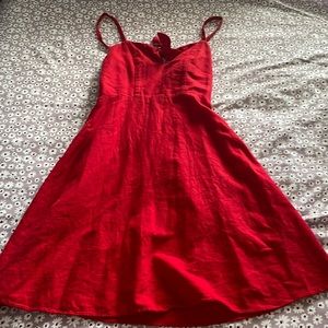 Red Tie Dress
